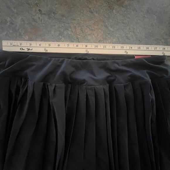 Women’s XXL DSG Moisture-Wicking Pleated Skort Pure Black‎ - Picture 4 of 9